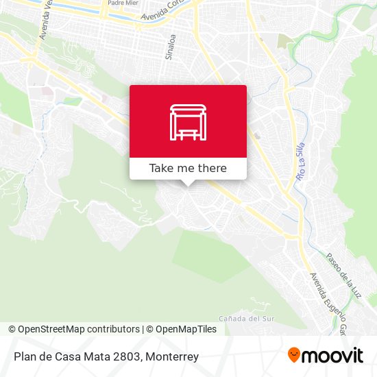 Mapa de Plan de Casa Mata 2803