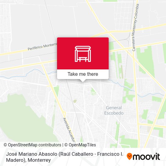 José Mariano Abasolo (Raúl Caballero - Francisco I. Madero) map