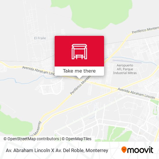 Mapa de Av. Abraham Lincoln X Av. Del Roble