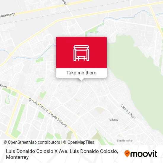 Mapa de Luis Donaldo Colosio X Ave. Luis Donaldo Colosio