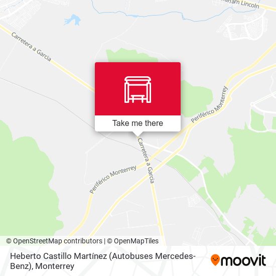 Heberto Castillo Martínez (Autobuses Mercedes-Benz) map