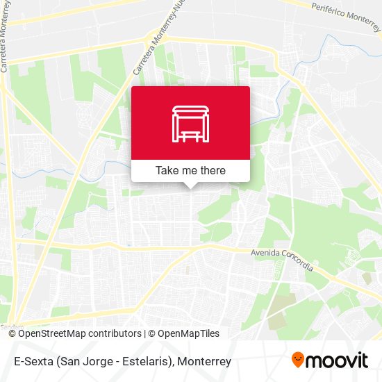 E-Sexta (San Jorge - Estelaris) map