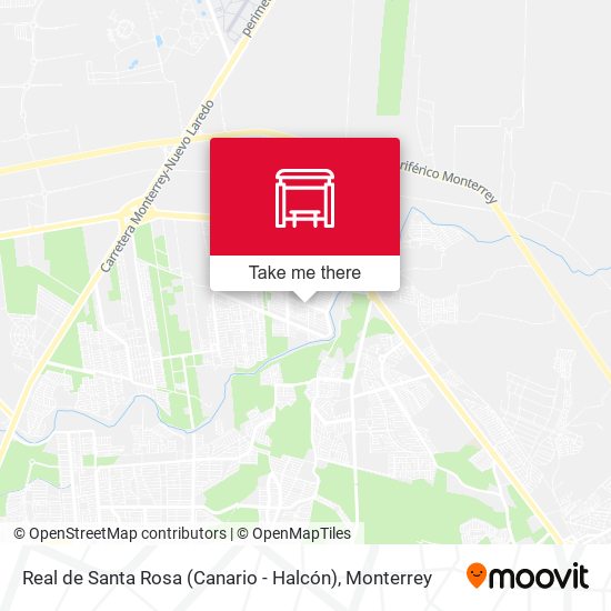 Mapa de Real de Santa Rosa (Canario - Halcón)