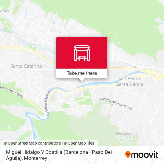 Miguel Hidalgo Y Costilla (Barcelona - Paso Del Águila) map