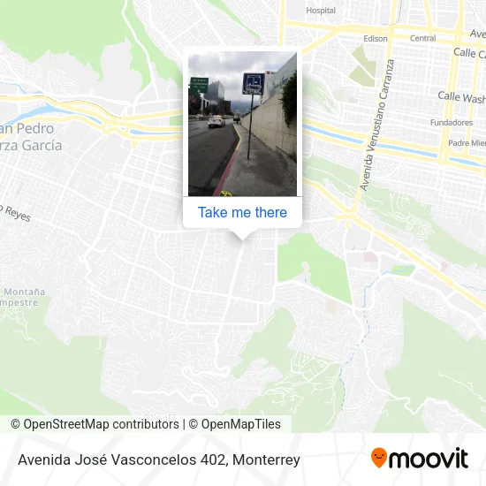 Mapa de Avenida José Vasconcelos 402