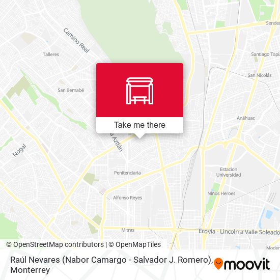 Mapa de Raúl Nevares (Nabor Camargo - Salvador J. Romero)