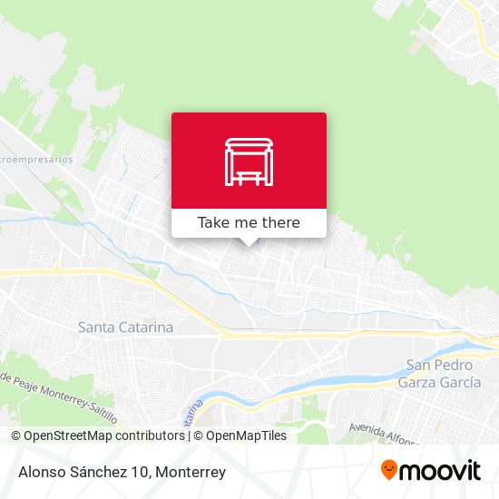 Mapa de Alonso Sánchez 10