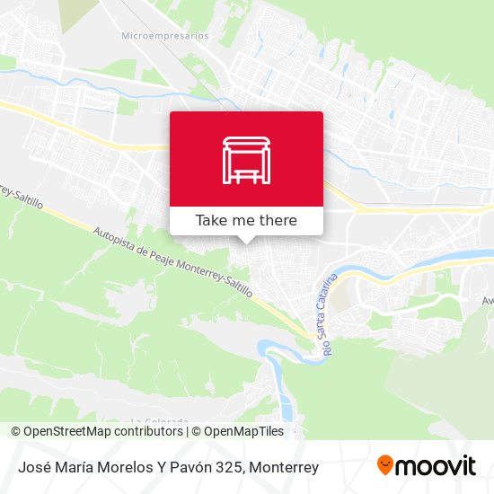 José María Morelos Y Pavón 325 map