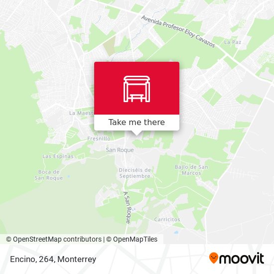 Encino, 264 map