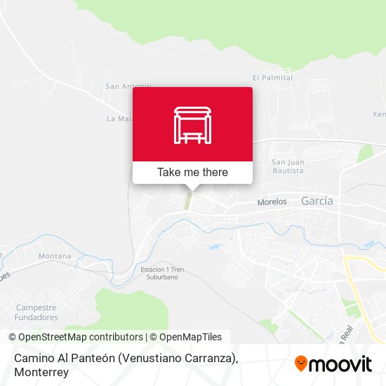 Mapa de Camino Al Panteón (Venustiano Carranza)