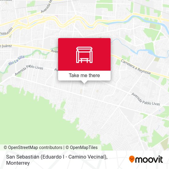 San Sebastián (Eduardo I - Camino Vecinal) map