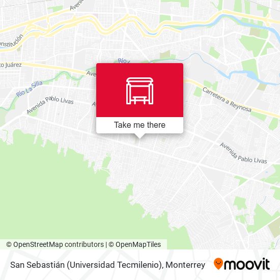 San Sebastián (Universidad Tecmilenio) map