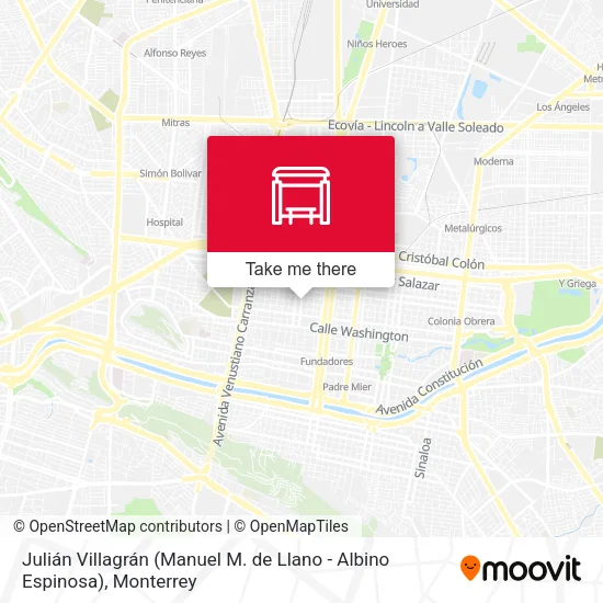 Mapa de Julián Villagrán (Manuel M. de Llano - Albino Espinosa)