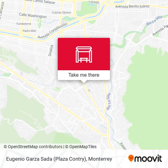 Eugenio Garza Sada (Plaza Contry) map