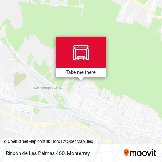 Rincón de Las Palmas 460 map