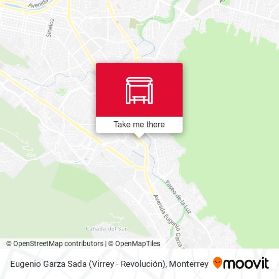 Mapa de Eugenio Garza Sada (Virrey - Revolución)