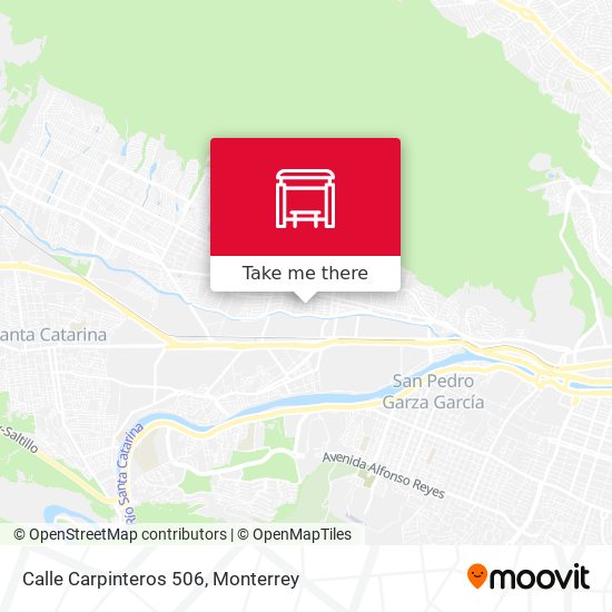 Mapa de Calle Carpinteros 506