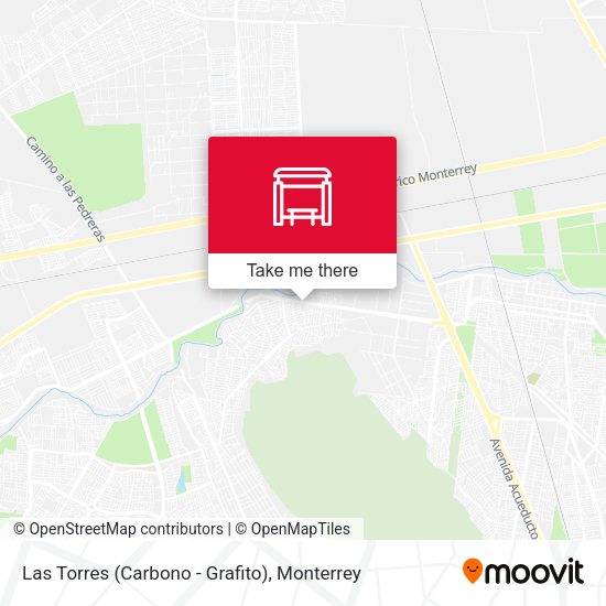 Mapa de Las Torres (Carbono - Grafito)