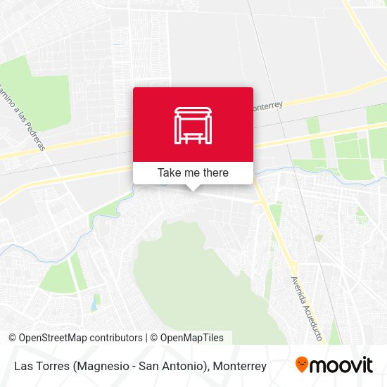 Las Torres (Magnesio - San Antonio) map