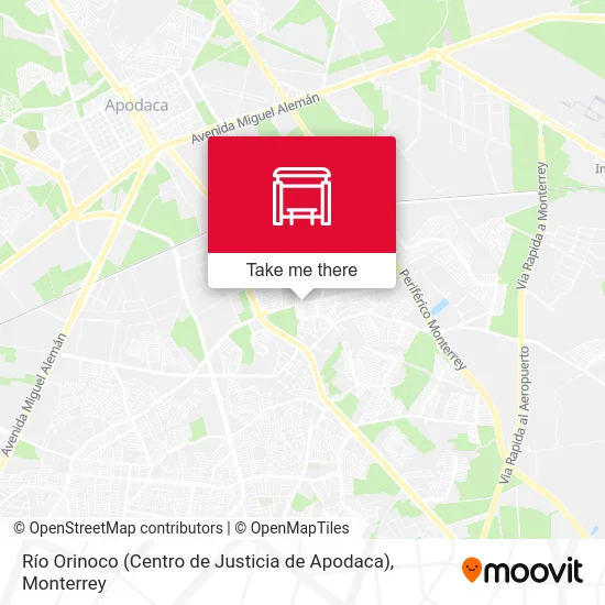 Río Orinoco (Centro de Justicia de Apodaca) map