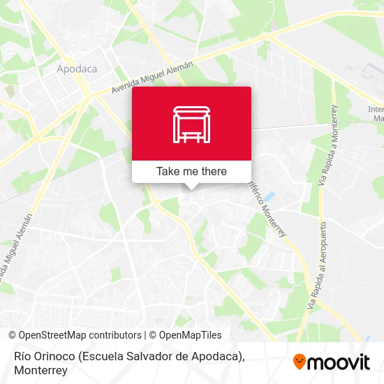 Río Orinoco (Escuela Salvador de Apodaca) map