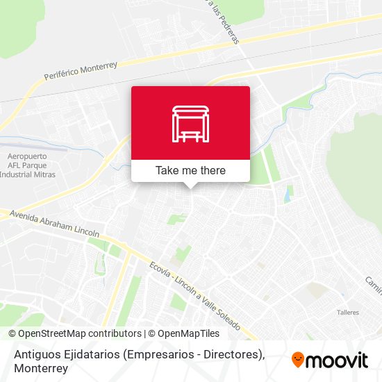 Mapa de Antiguos Ejidatarios (Empresarios - Directores)