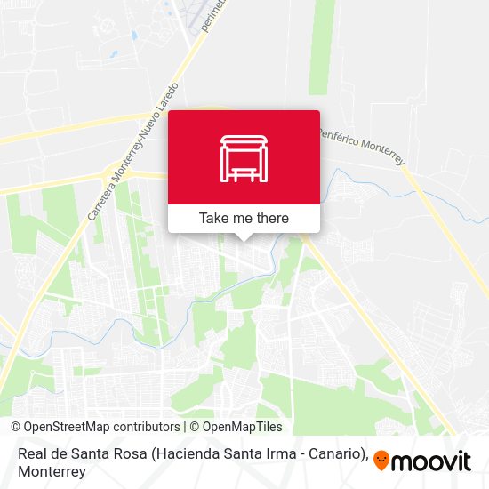 Real de Santa Rosa (Hacienda Santa Irma - Canario) map