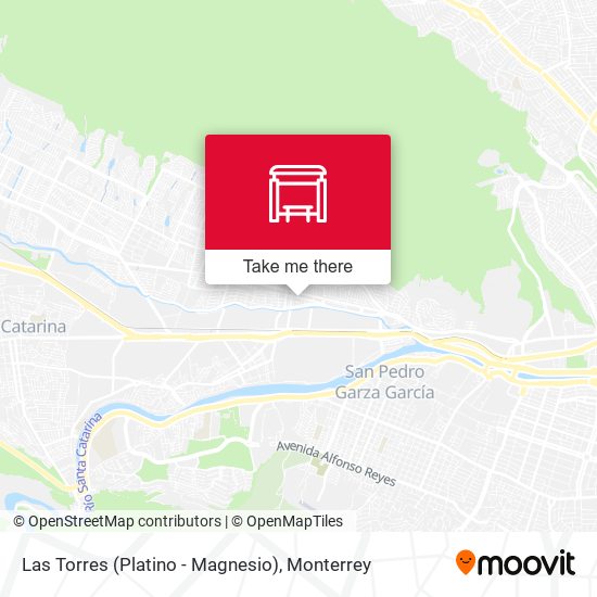 Mapa de Las Torres (Platino - Magnesio)