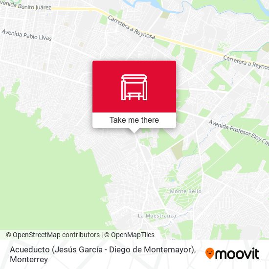 Mapa de Acueducto (Jesús García - Diego de Montemayor)