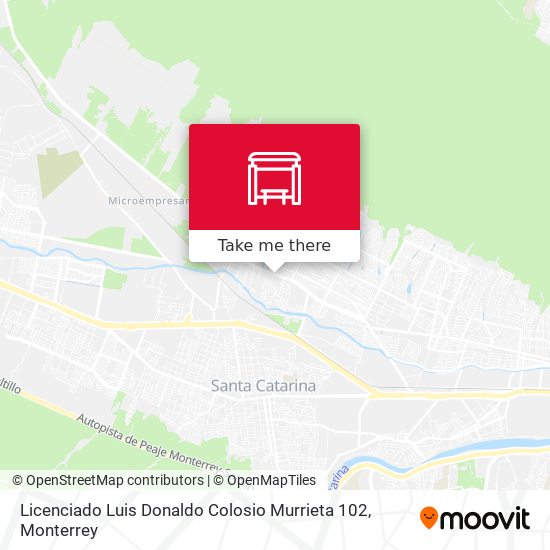 Licenciado Luis Donaldo Colosio Murrieta 102 map