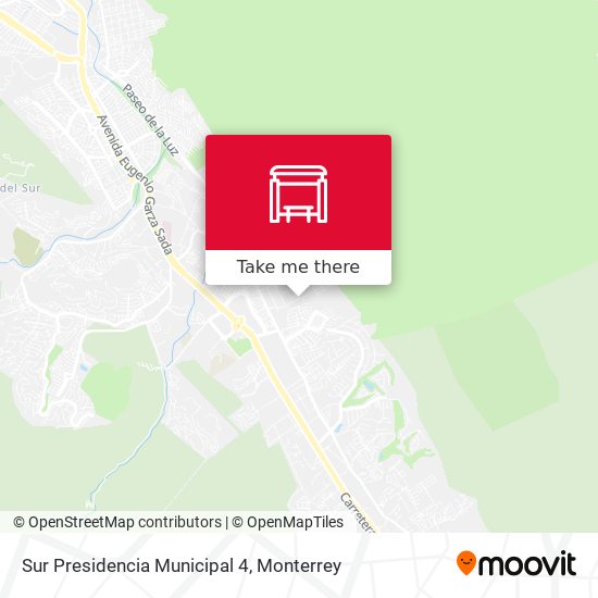 Sur Presidencia Municipal 4 map