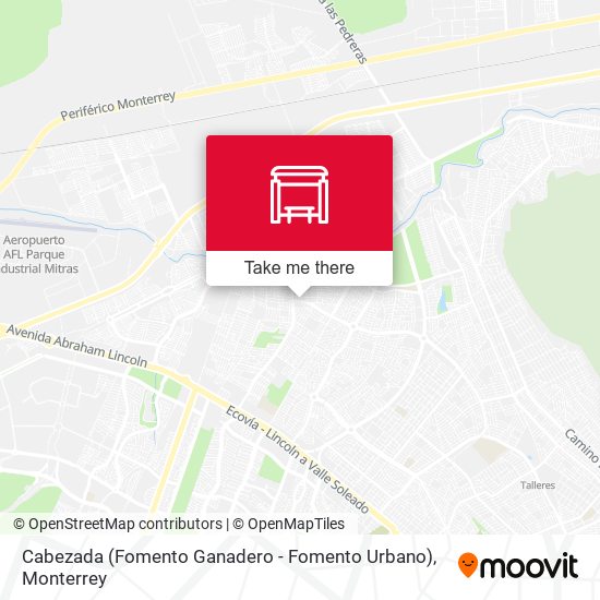 Mapa de Cabezada (Fomento Ganadero - Fomento Urbano)