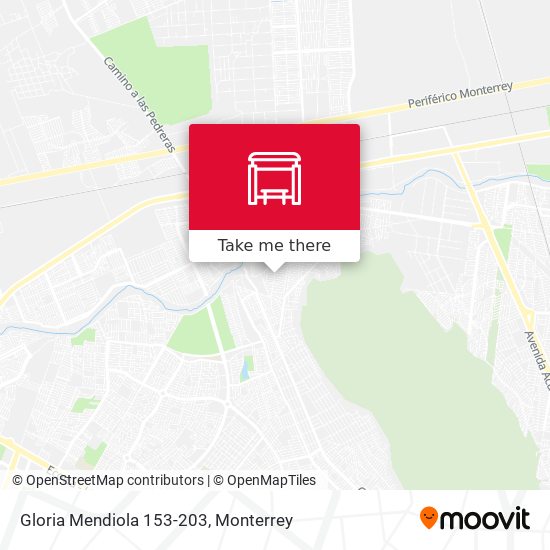 Gloria Mendiola 153-203 map