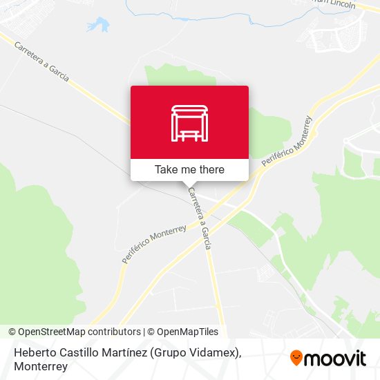 Mapa de Heberto Castillo Martínez (Grupo Vidamex)