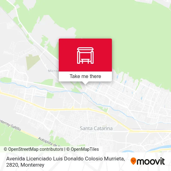 Mapa de Avenida Licenciado Luis Donaldo Colosio Murrieta, 2820
