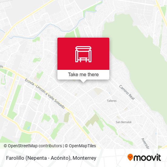 Farolillo (Nepenta - Acónito) map