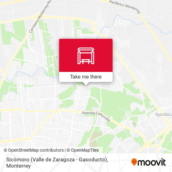 Sicómoro (Valle de Zaragoza - Gasoducto) map