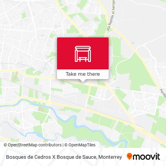 Bosques de Cedros X Bosque de Sauce map