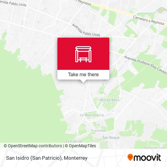 San Isidro (San Patricio) map