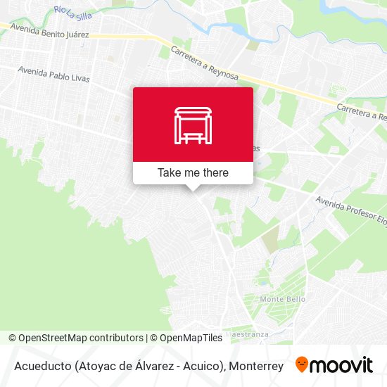 Acueducto (Atoyac de Álvarez - Acuico) map