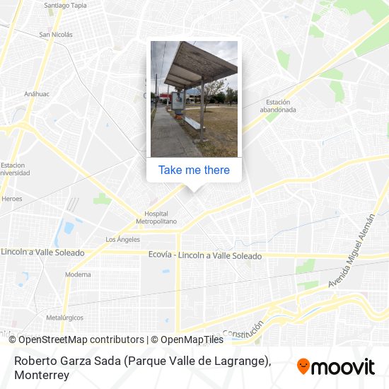 Roberto Garza Sada (Parque Valle de Lagrange) map