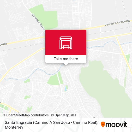 Santa Engracia (Camino A San José - Camino Real) map