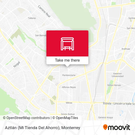 Mapa de Aztlán (Mi Tienda Del Ahorro)