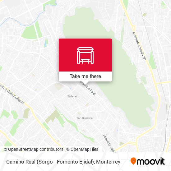 Camino Real (Sorgo - Fomento Ejidal) map