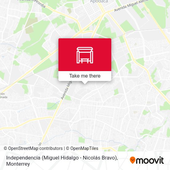 Mapa de Independencia (Miguel Hidalgo - Nicolás Bravo)