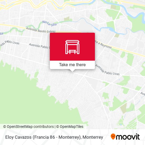 Eloy Cavazos (Francia 86 - Monterrey) map