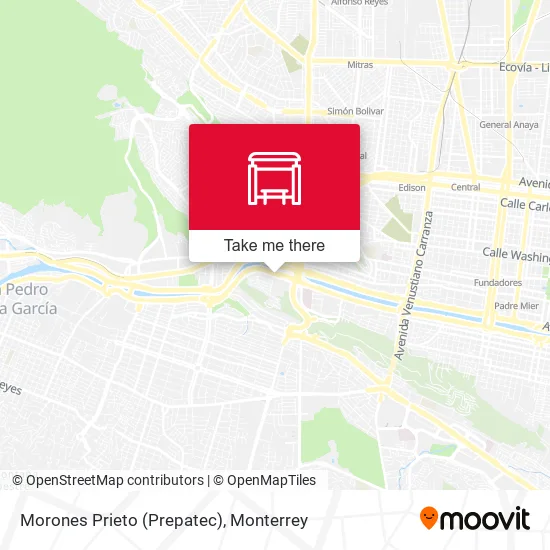 Mapa de Morones Prieto (Prepatec)