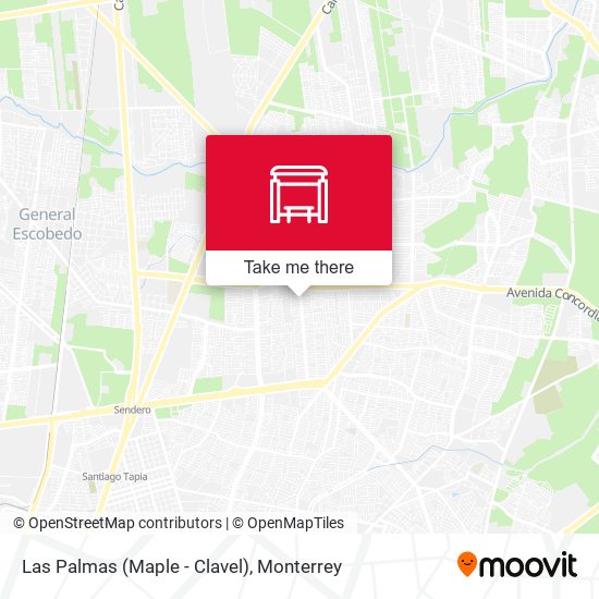 Mapa de Las Palmas (Maple - Clavel)