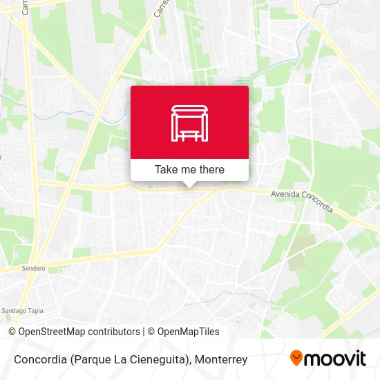 Mapa de Concordia (Parque La Cieneguita)