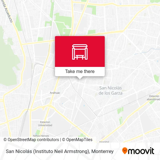 Mapa de San Nicolás (Instituto Neil Armstrong)